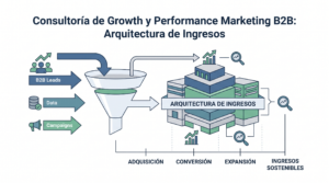 Consultoría de Growth y Performance Marketing B2B: Arquitectura de Ingresos