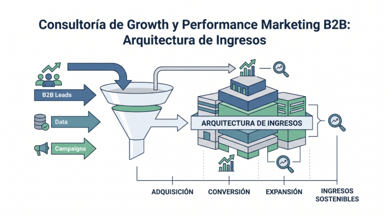 Consultoría de Growth y Performance Marketing B2B: Arquitectura de Ingresos