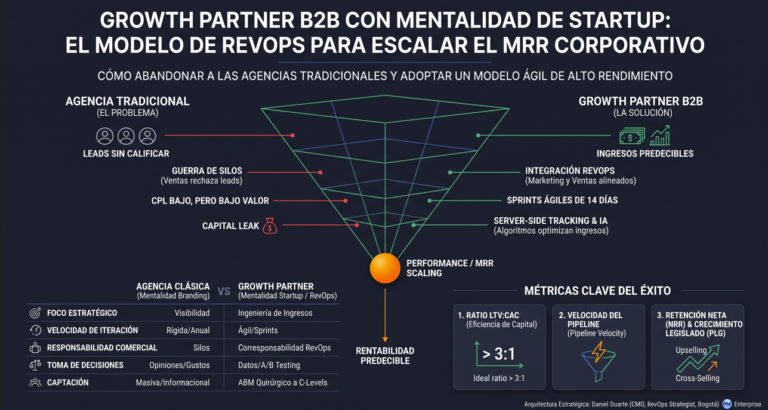 Empresa B2B Necesita un Growth Partner con Mentalidad de Startup